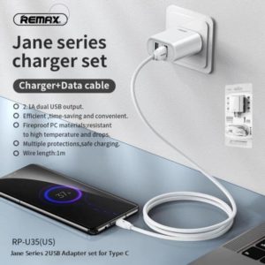 Φορτιστής  Remax RP-U35 με καλώδιο Micro USB 5V/2.1A 2XUSB