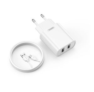 Φορτιστής  Remax RP-U35 με καλώδιο Micro USB 5V/2.1A 2XUSB