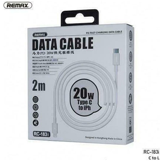 Καλώδιο Type-C to Iphone REMAX CABLE 100W RC-183i 2M