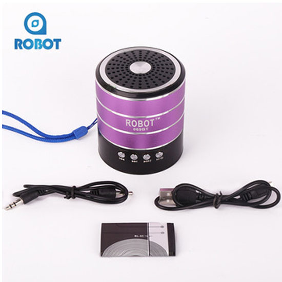 Φορητό ηχείο bluetooth-ραδιοφωνάκι ψηφιακό usb/tf/line in/ με εσωτερική μπαταρία Robot