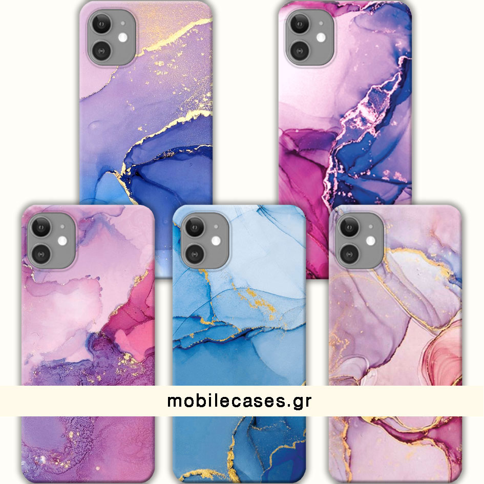 ΘΗΚΕΣ Iphone 12 Back Cover Marble Barsete
