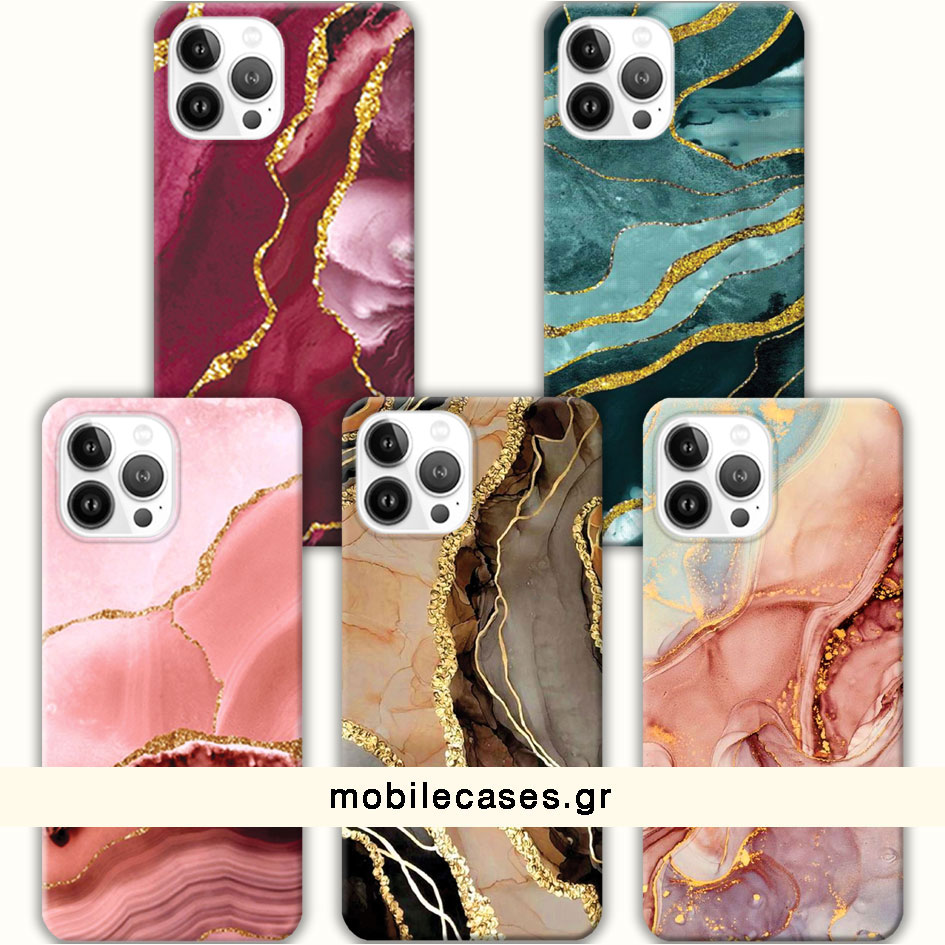 ΘΗΚΕΣ Iphone 12 Pro Back Cover Marble Aberardo