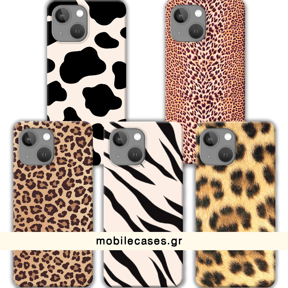 ΘΗΚΕΣ Iphone 13 Mini Back Cover Animal Print Ciardino