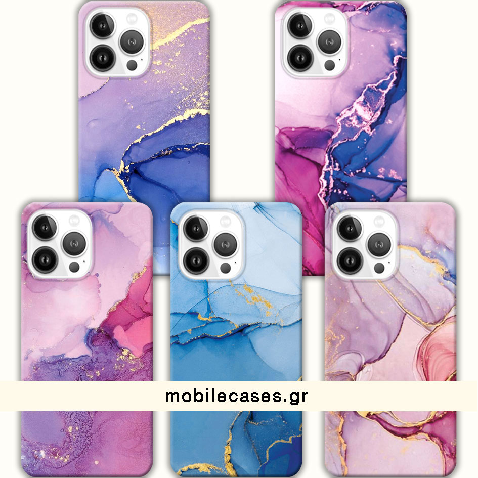 ΘΗΚΕΣ Iphone 13 Pro Back Cover Marble Barsete