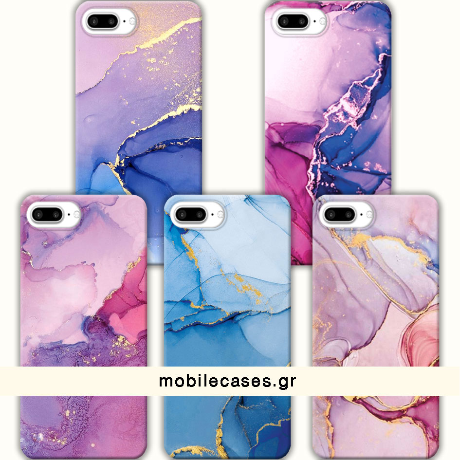 ΘΗΚΕΣ Iphone 7 Plus Back Cover Marble Barsete