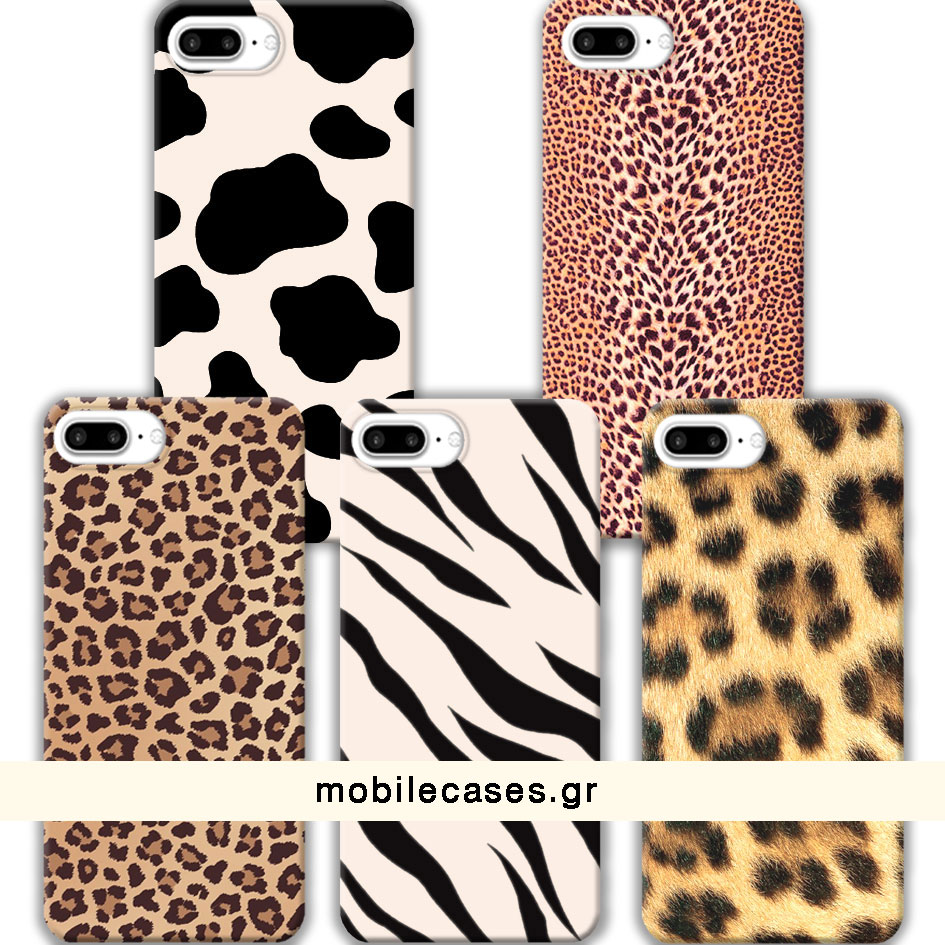 ΘΗΚΕΣ Iphone 8 Plus Back Cover Animal Print Ciardino