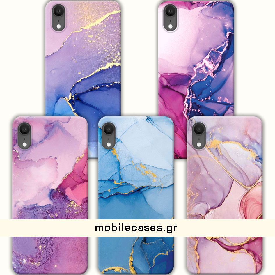 ΘΗΚΕΣ Iphone XR Back Cover Marble Barsete