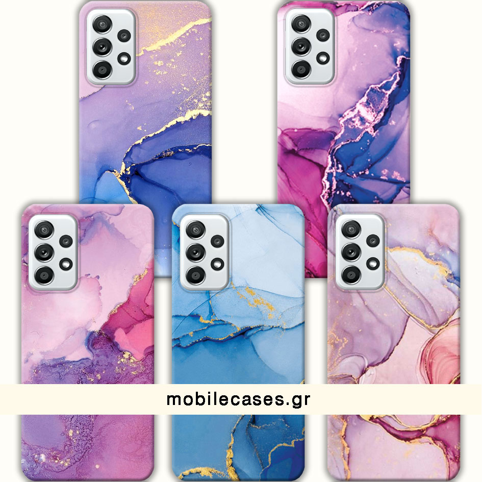 ΘΗΚΕΣ Samsung A52 | Galaxy Back Cover Marble Barsete