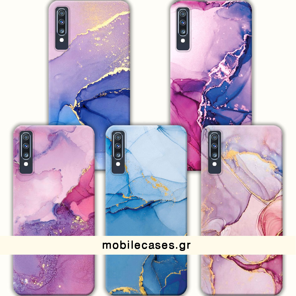 ΘΗΚΕΣ Samsung A70 Galaxy Back Cover Marble Barsete