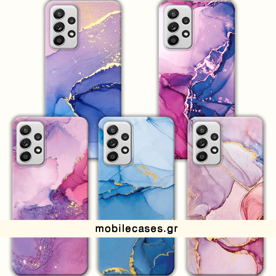 ΘΗΚΕΣ Samsung A72 Galaxy Back Cover Marble Barsete