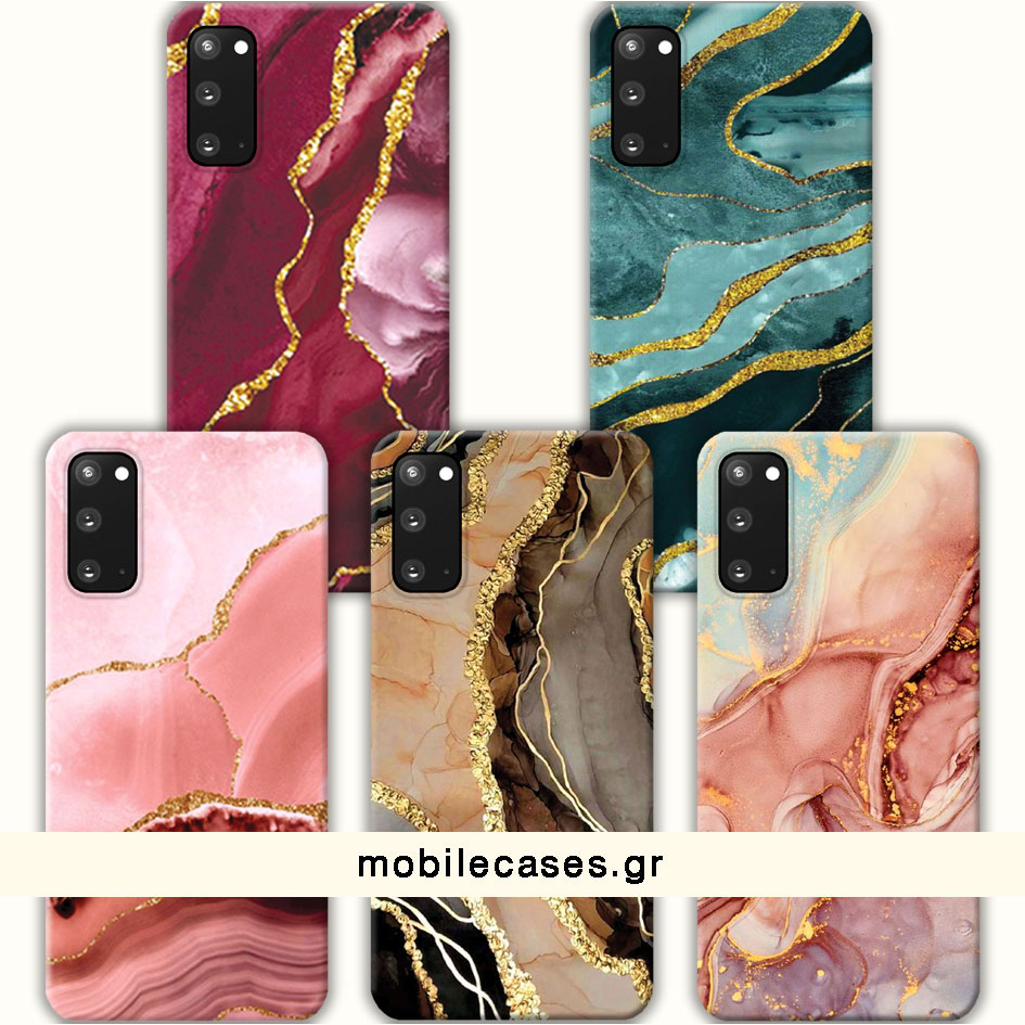 ΘΗΚΕΣ Samsung S20 Galaxy Back Cover Marble Aberardo