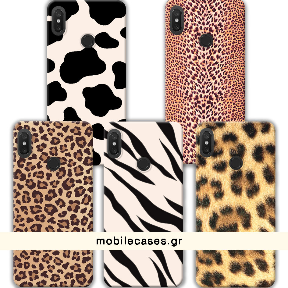 ΘΗΚΕΣ Xiaomi Mi 8 Back Cover Animal Print Ciardino