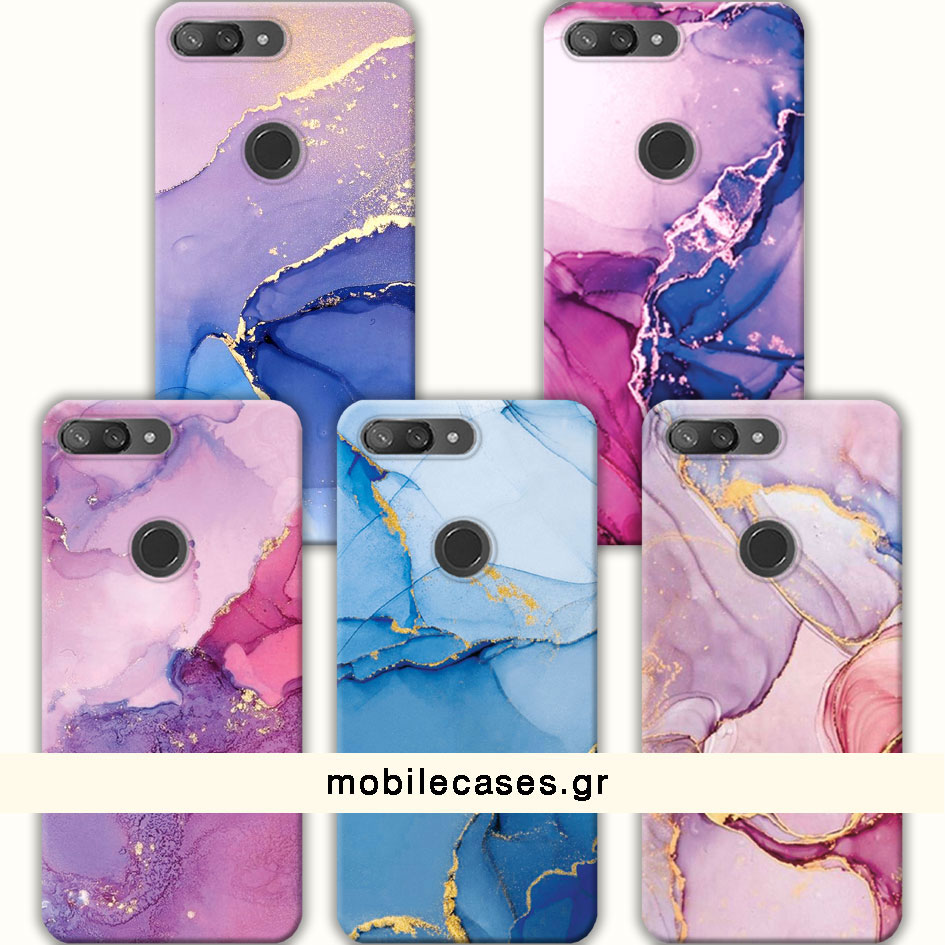 ΘΗΚΕΣ Xiaomi Mi 8 Lite Back Cover Marble Barsete