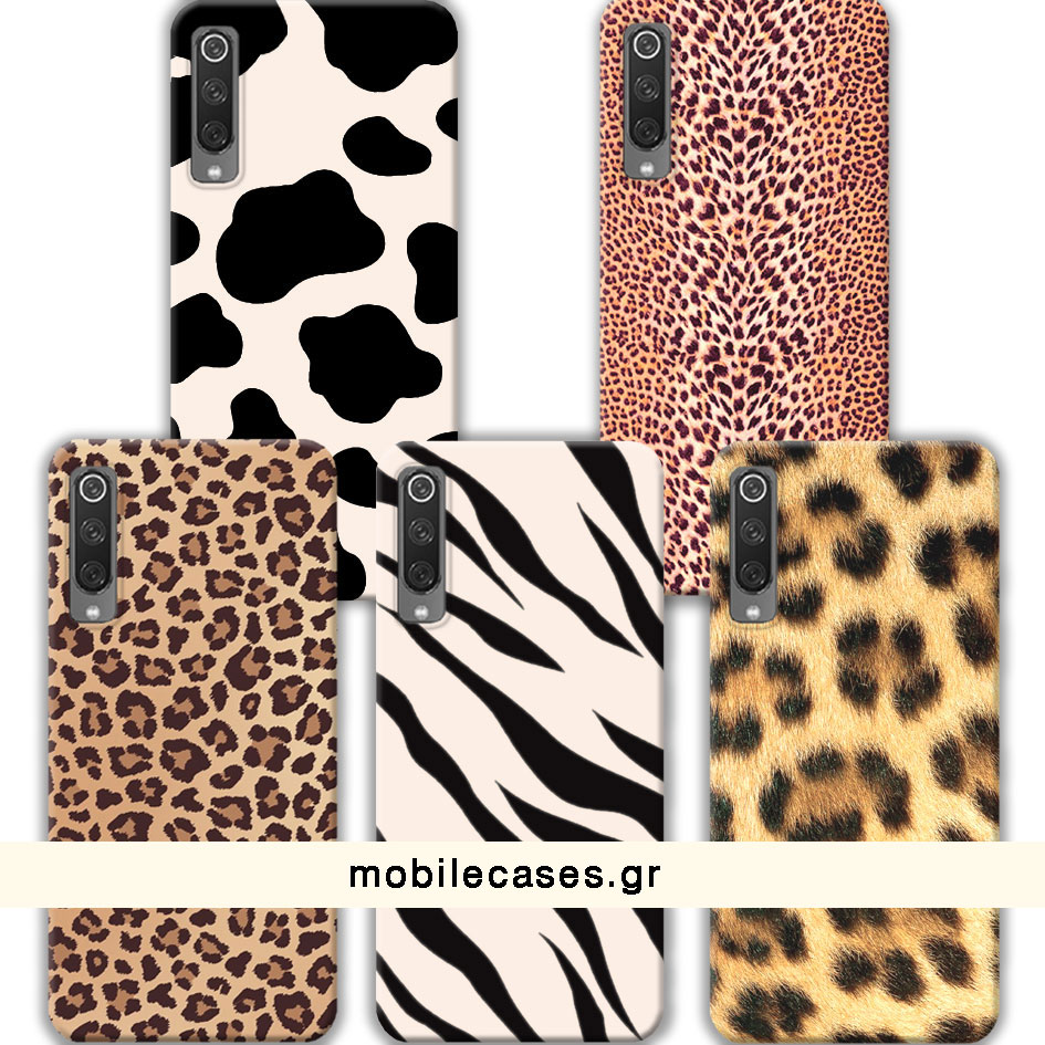 ΘΗΚΕΣ Xiaomi Mi 9 Back Cover Animal Print Ciardino