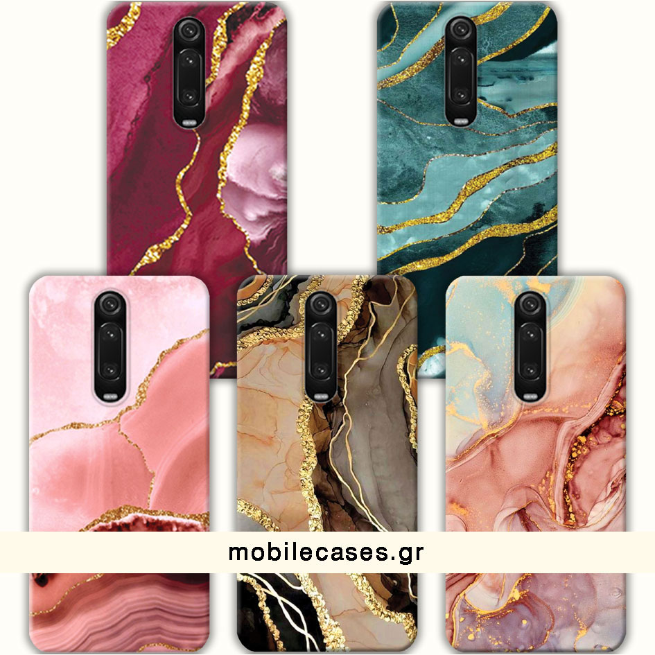 ΘΗΚΕΣ Xiaomi Mi 9T Back Cover Marble Aberardo
