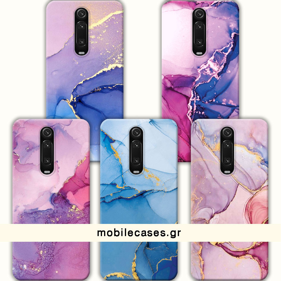 ΘΗΚΕΣ Xiaomi Mi 9T Back Cover Marble Barsete