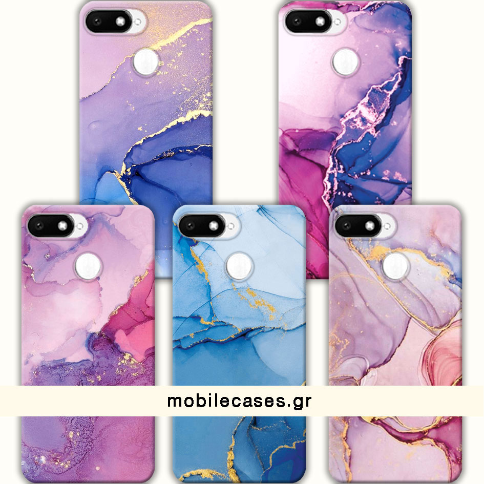 ΘΗΚΕΣ Xiaomi Redmi 6/6A Back Cover Marble Barsete