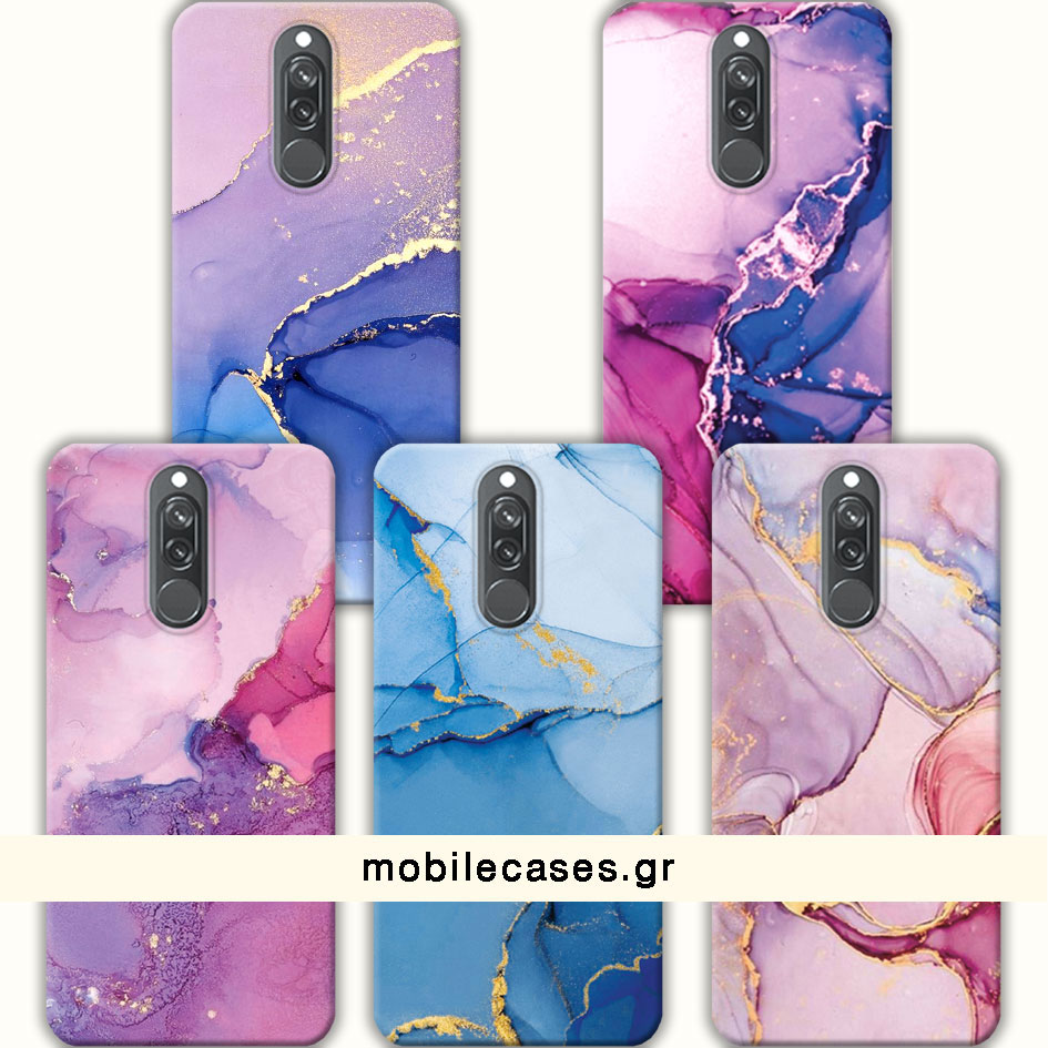 ΘΗΚΕΣ Xiaomi Redmi 8/8A Back Cover Marble Barsete