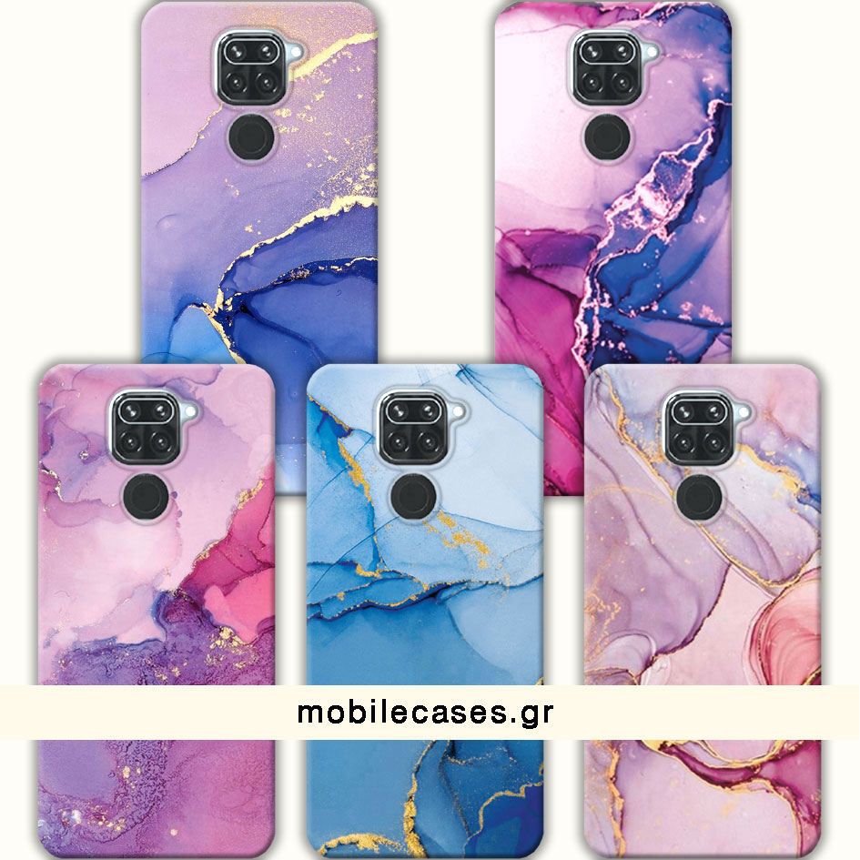ΘΗΚΕΣ Xiaomi Redmi Note 9 Back Cover Marble Barsete