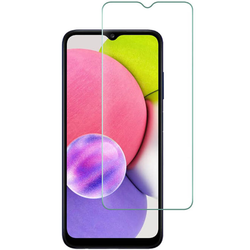 Full Cover Tempered Glass για Samsung Galaxy A03s - Μαύρο