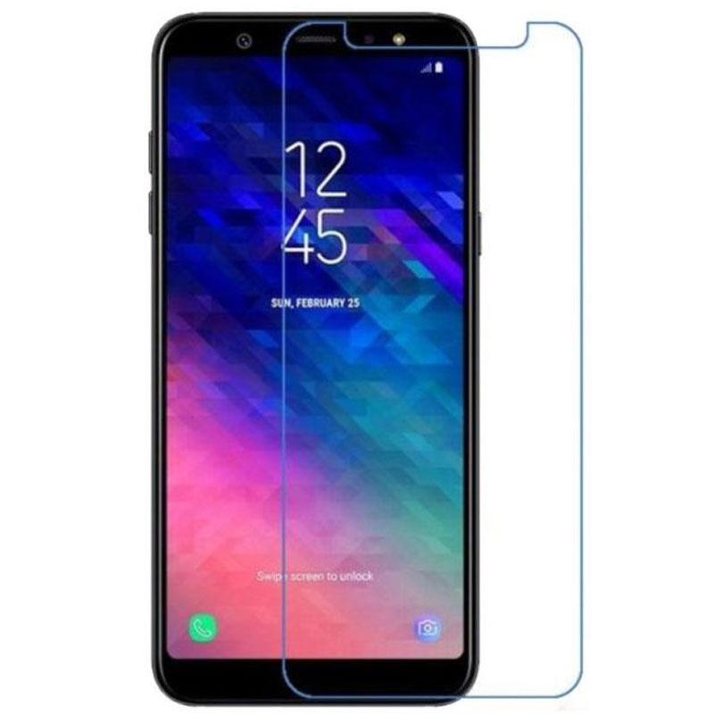 Full Cover Tempered Glass για Samsung Galaxy A6 2018 - Μαύρο