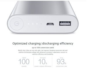 Power Bank 2,1A - Μπαταρία Φορτιστής 10.400mAh AD-02