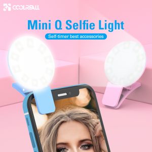 Mini Ring Light - Επαναφορτιζόμενο LED για Selfie