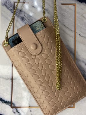 Θήκη Crossbody Universal - Ροζ Nude