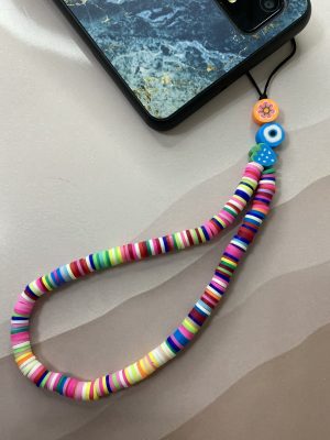 Λουράκι με Χάντρες Phone Strap για Κινητό τηλέφωνο- Ice cream