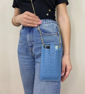 Θήκη Crossbody Universal - Γαλάζιο