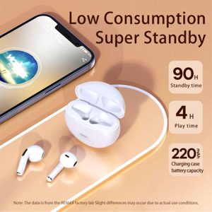 Ακουστικά Handsfree Bluetooth Remax TWS-50I Earbud-Λευκό