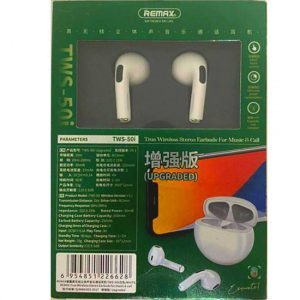 Ακουστικά Handsfree Bluetooth Remax TWS-50I Earbud-Λευκό