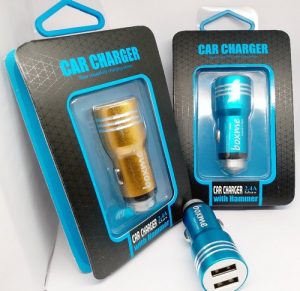 Φορτιστής αυτοκινήτου 2.4Α - Car charger with hammer