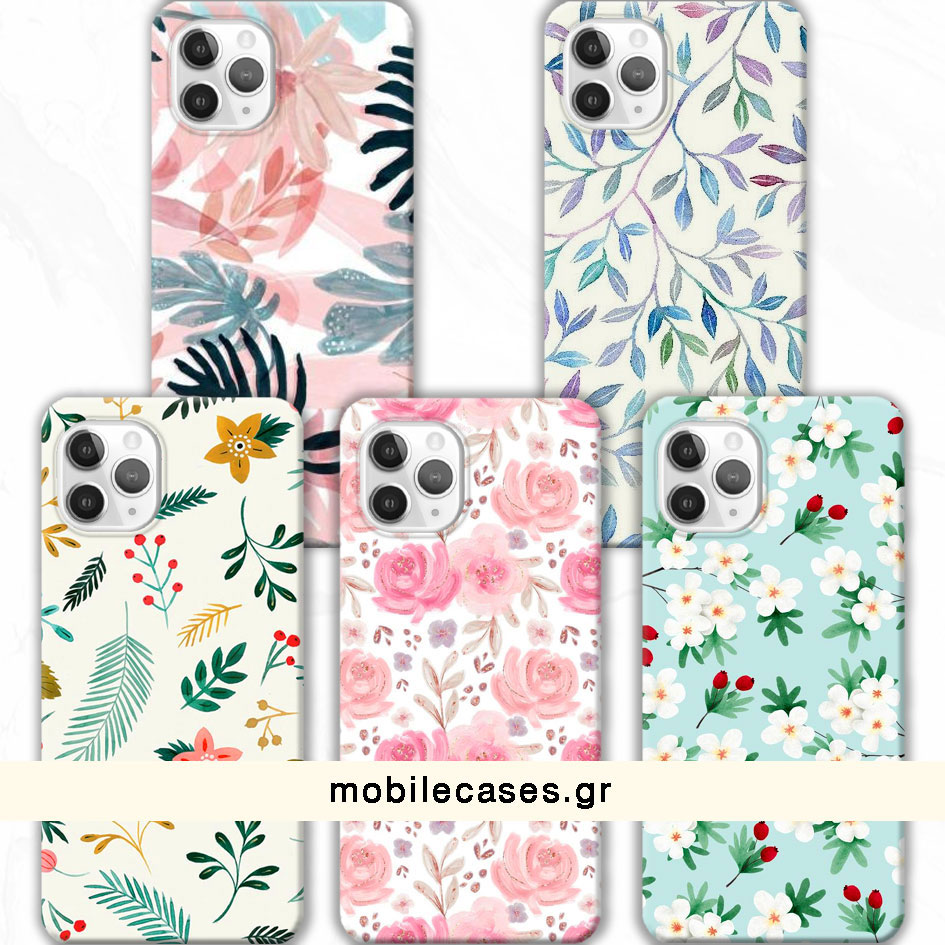 ΘΗΚΕΣ Iphone 11 Pro Back Cover Flowers Valente