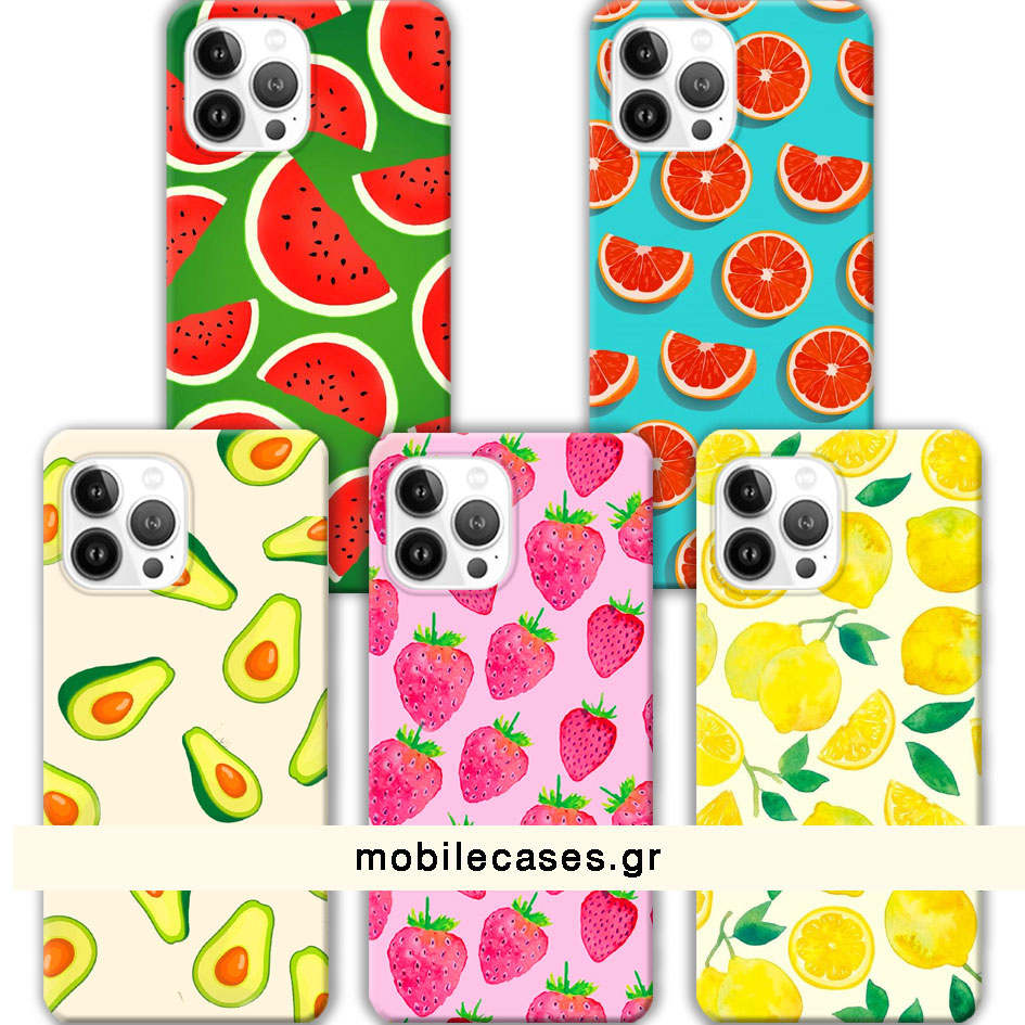 ΘΗΚΕΣ Iphone 12 Pro Back Cover Fruits Salvatore