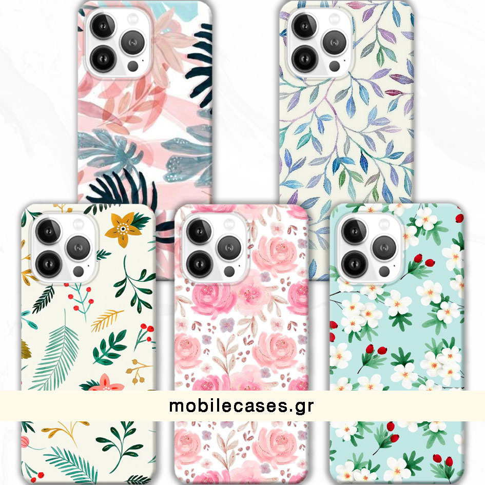 ΘΗΚΕΣ Iphone 13 Pro Back Cover Flowers Valente