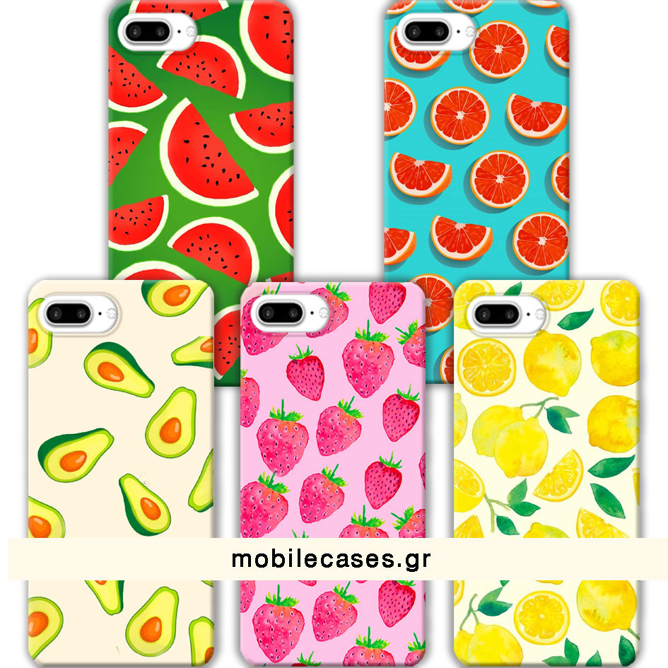 ΘΗΚΕΣ Iphone 7 Plus Back Cover Fruits Salvatore
