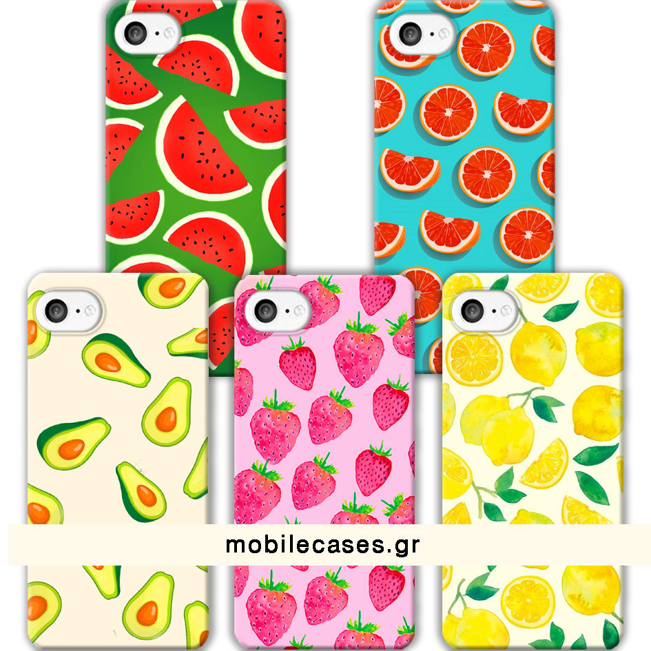 ΘΗΚΕΣ Iphone 8 Back Cover Fruits Salvatore