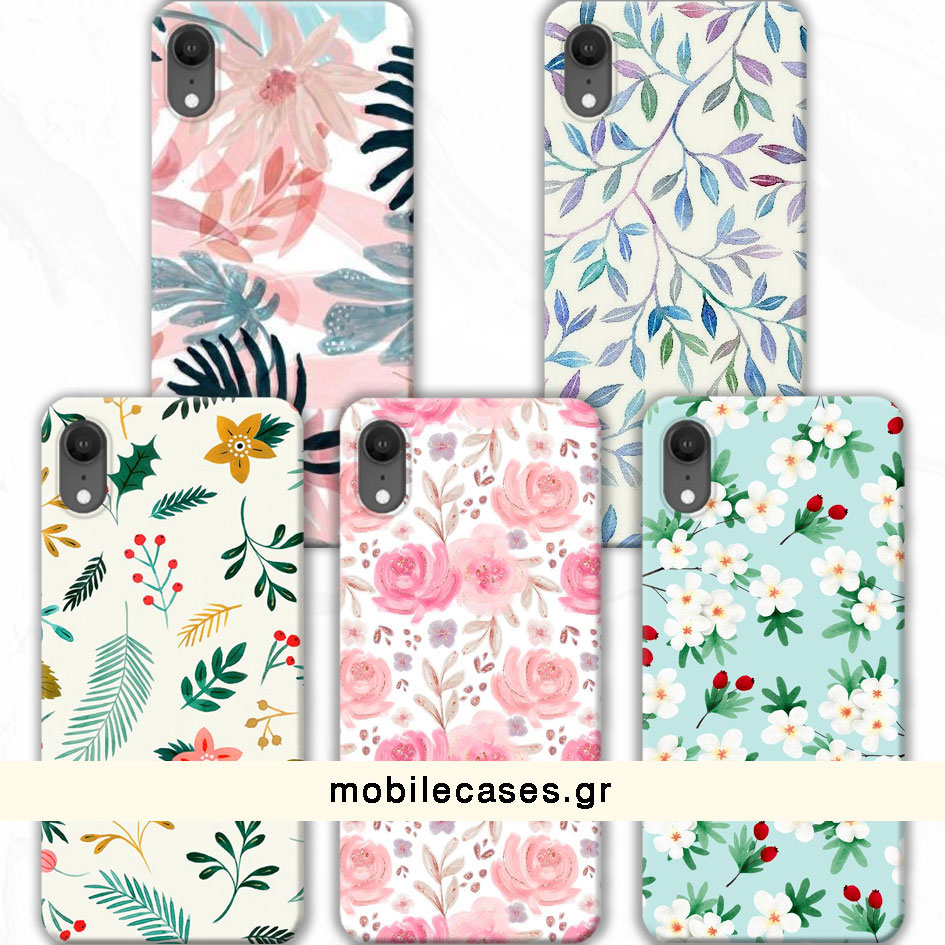 ΘΗΚΕΣ Iphone XR Back Cover Flowers Valente