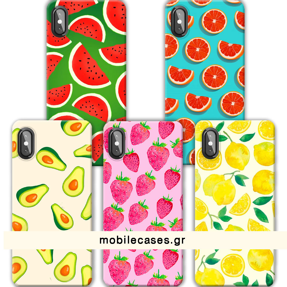 ΘΗΚΕΣ Iphone XS Max Back Cover Fruits Salvatore