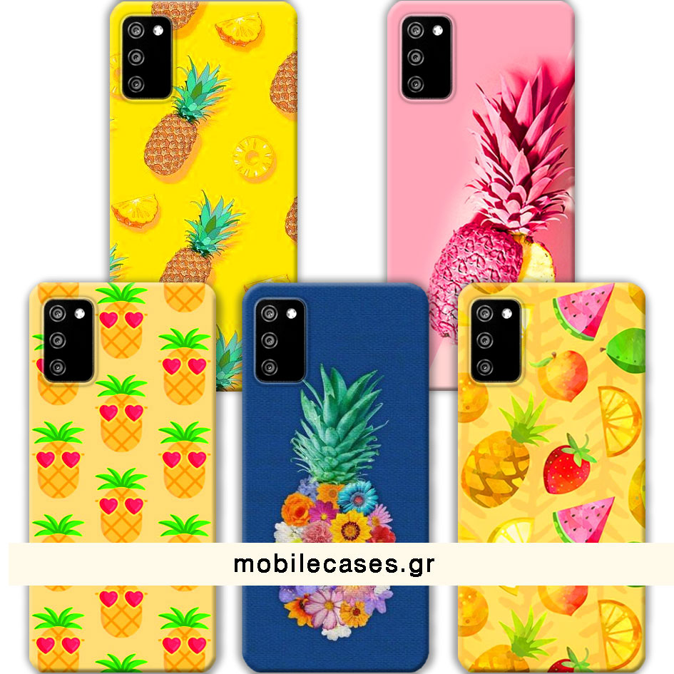 ΘΗΚΕΣ Samsung A02s Galaxy Back Cover Fruits Raffaelo