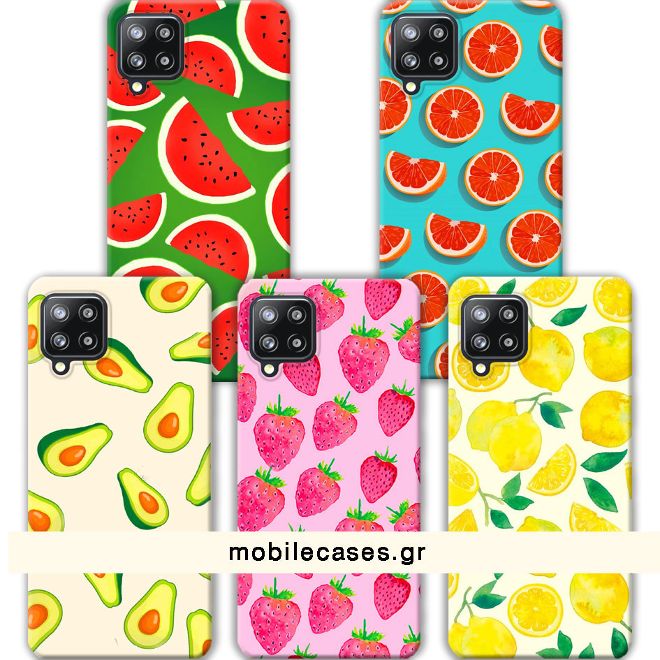 ΘΗΚΕΣ Samsung A22 4G Galaxy Back Cover Fruits Salvatore