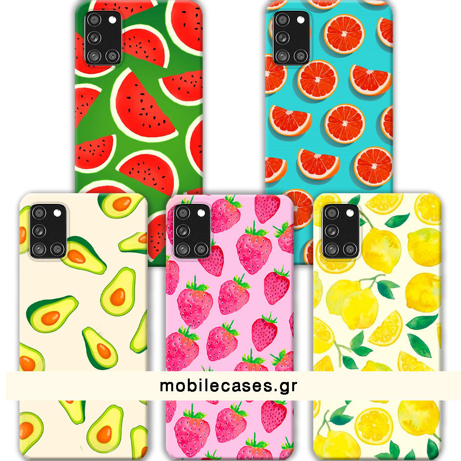 ΘΗΚΕΣ Samsung A03s Galaxy Back Cover Fruits Salvatore