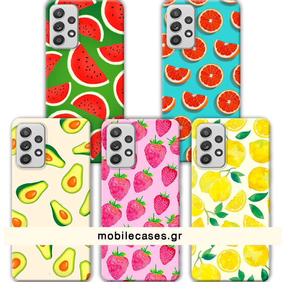 ΘΗΚΕΣ Samsung A51 Galaxy Back Cover Fruits Salvatore