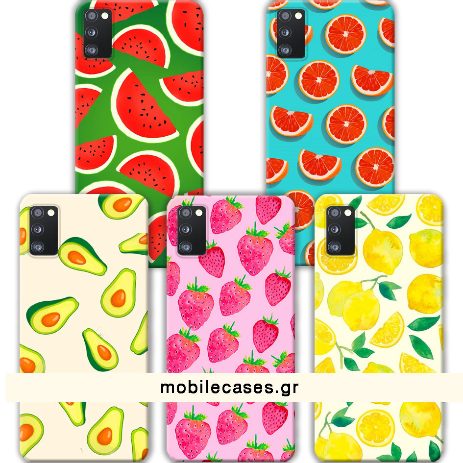 ΘΗΚΕΣ Samsung A41 Galaxy Back Cover Fruits Salvatore