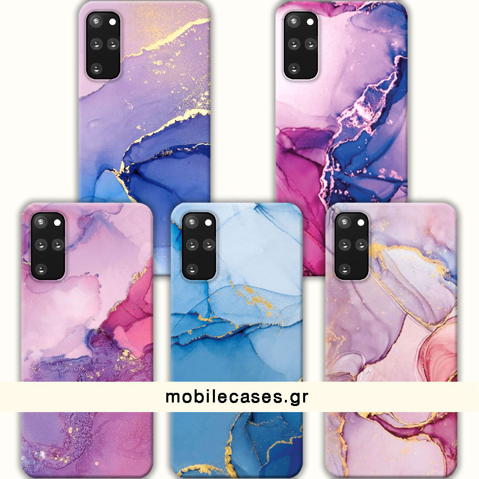 ΘΗΚΕΣ Samsung S20 Plus Galaxy Back Cover Marble Barsete