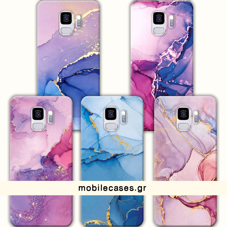 ΘΗΚΕΣ Samsung S9 Galaxy Back Cover Marble Barsete