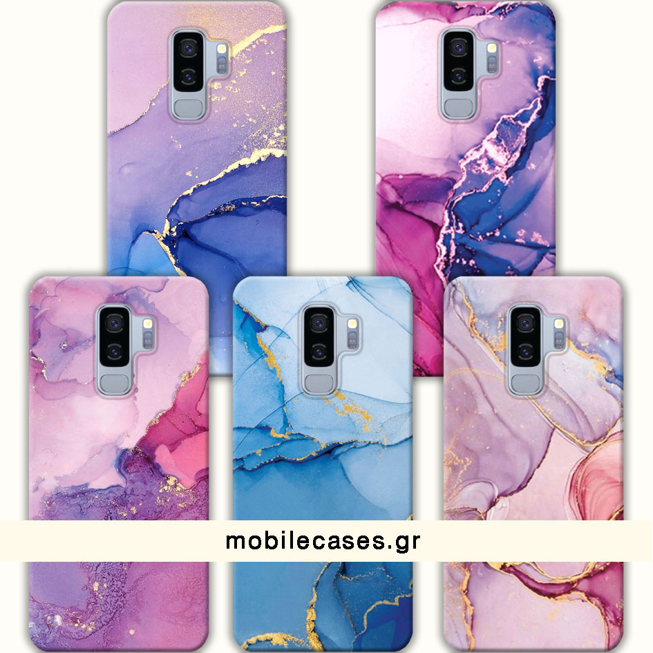 ΘΗΚΕΣ Samsung S9 Plus Galaxy Back Cover Marble Barsete