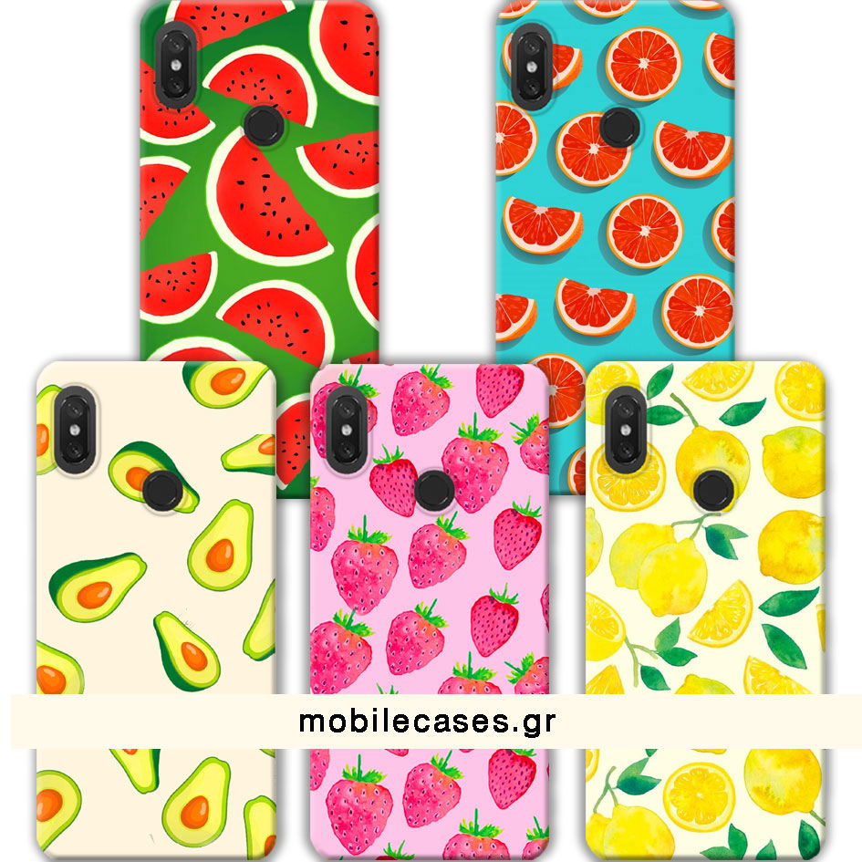ΘΗΚΕΣ Xiaomi MI 8 Back Cover Fruits Salvatore