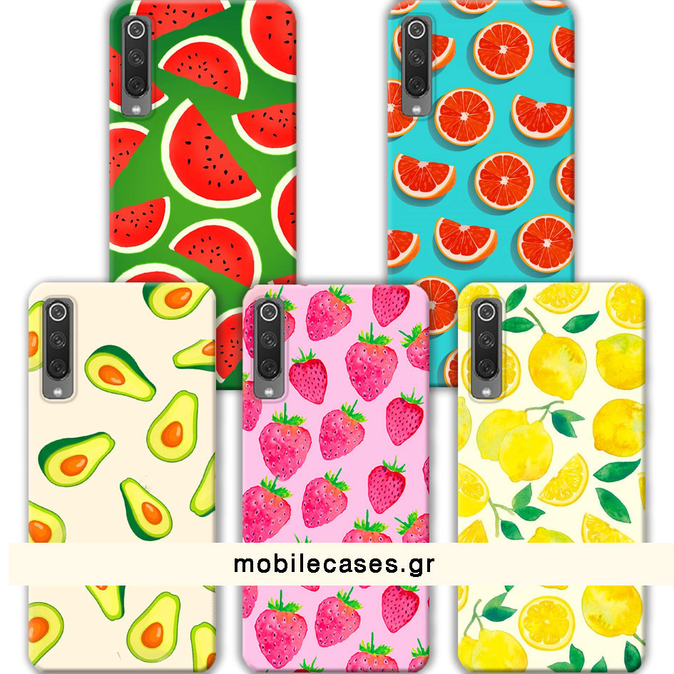 ΘΗΚΕΣ Xiaomi MI 9 Back Cover Fruits Salvatore